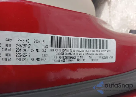 2016 Chrysler Town & Country Touring from USA, damaged, VIN 2C4RC1BG8GR305812